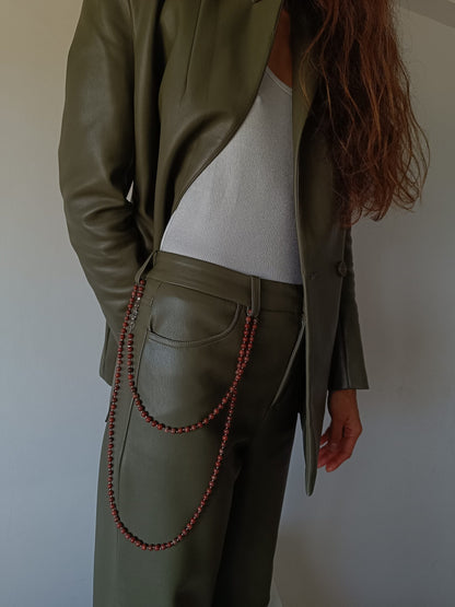 Red Jasper Transformer Necklace