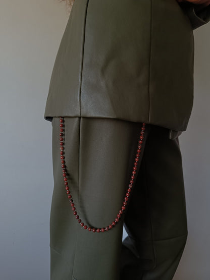 Red Jasper Transformer Necklace