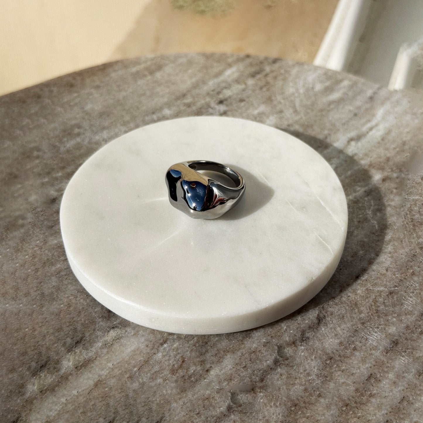 Silver Ring Nugget