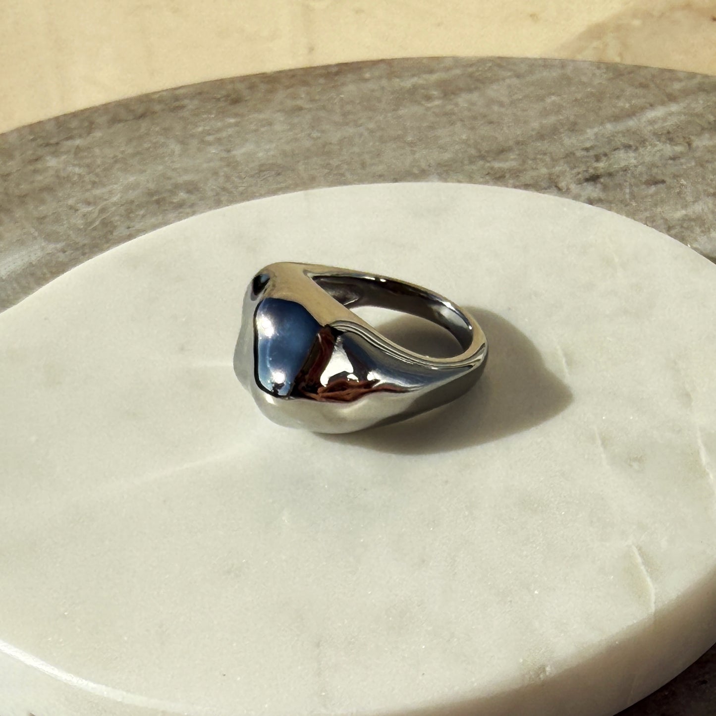 Silver Ring Nugget