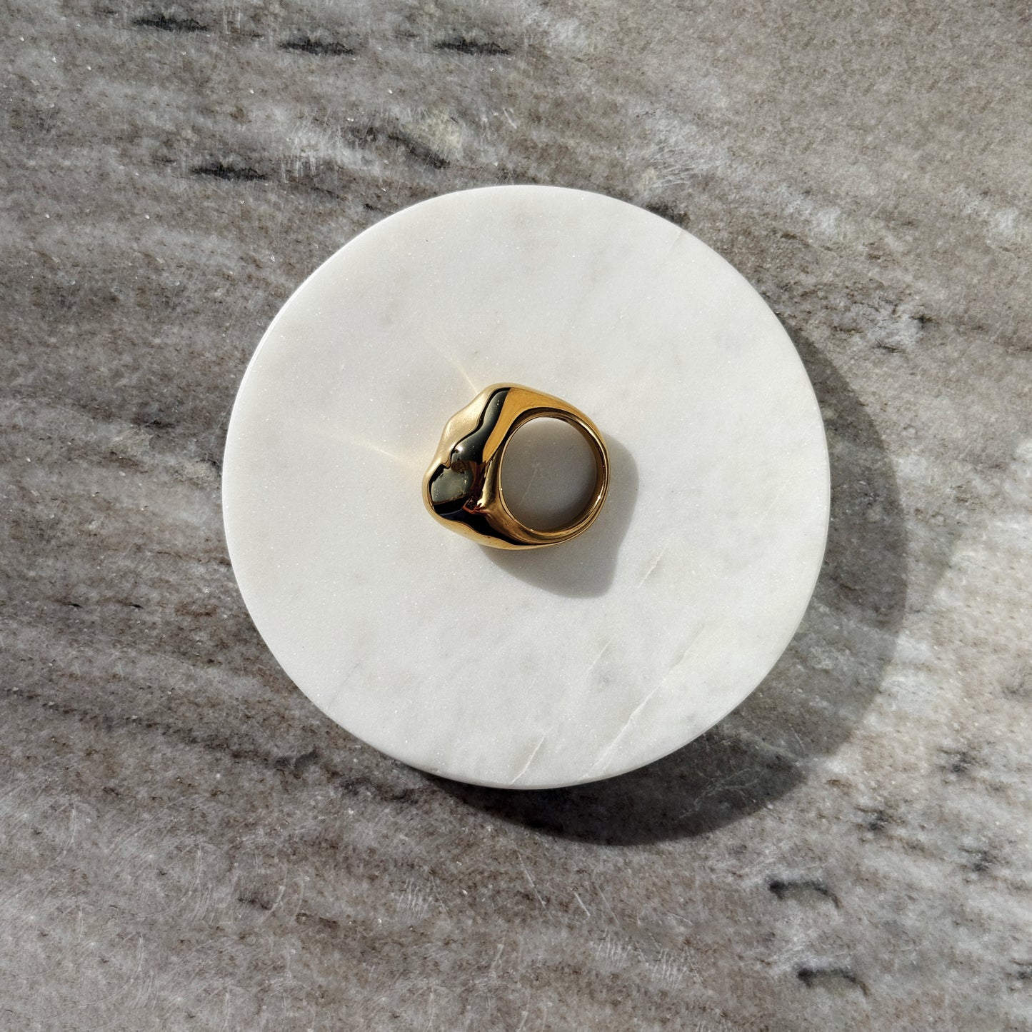 Silver Ring Nugget