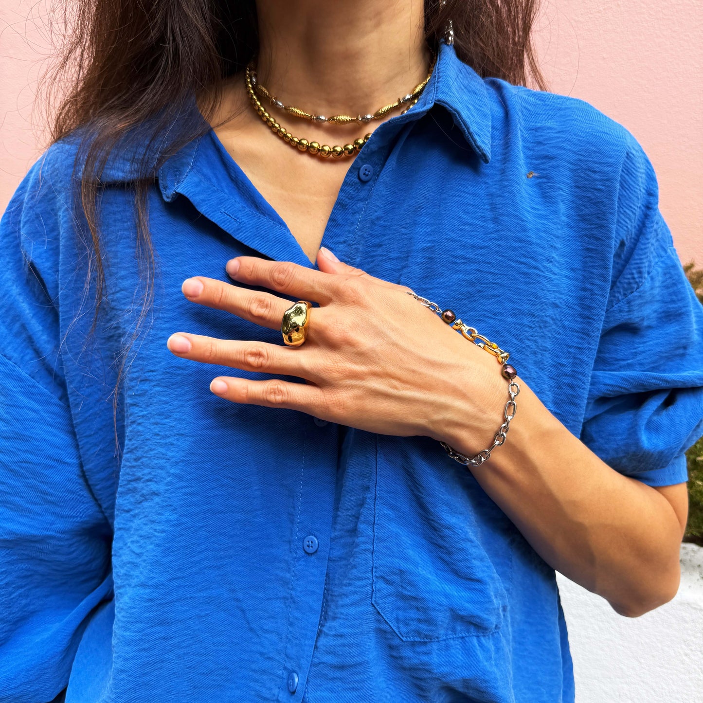 Silver Ring Nugget