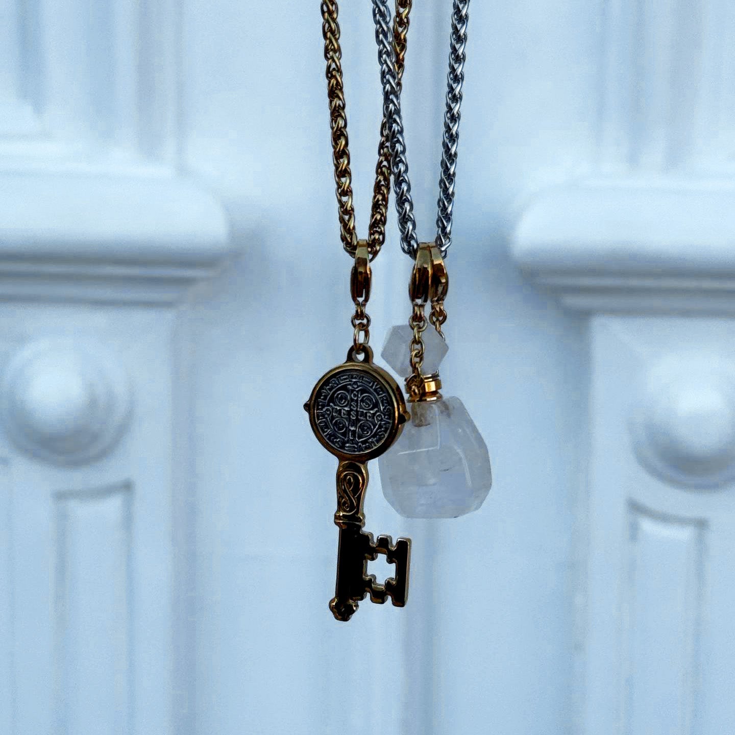 St. Benedict Key Pendant