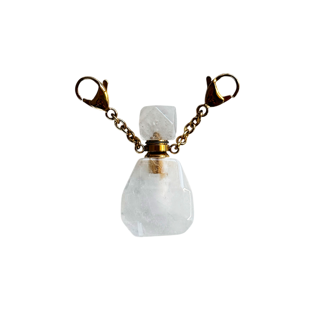Rock Crystal Bottle Pendant