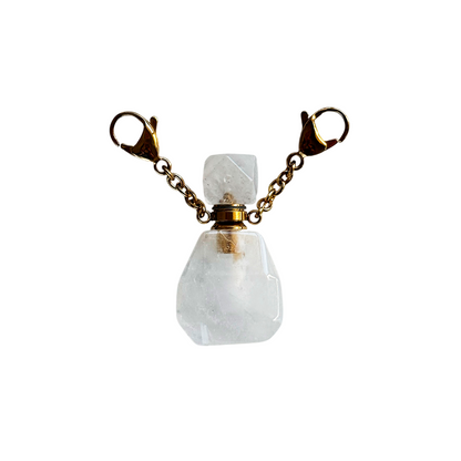 Rock Crystal Bottle Pendant