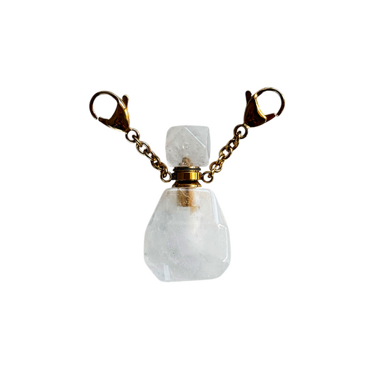 Rock Crystal Bottle Pendant