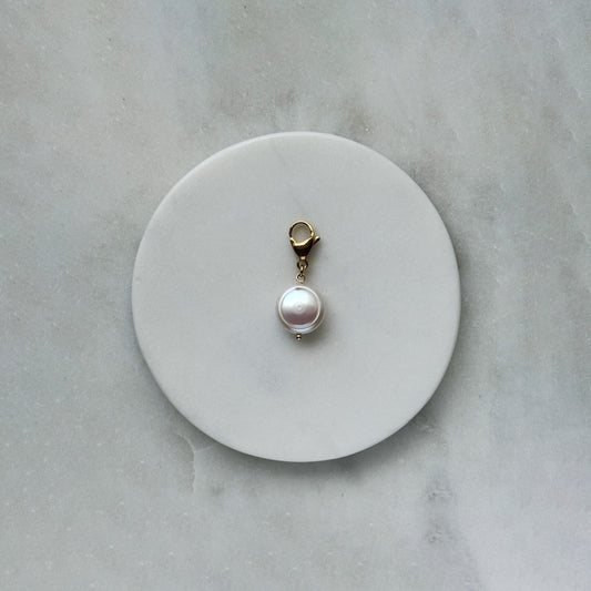 Round Pearl Gold Carabiner