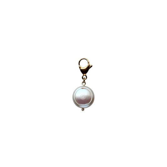 Round Pearl Gold Carabiner