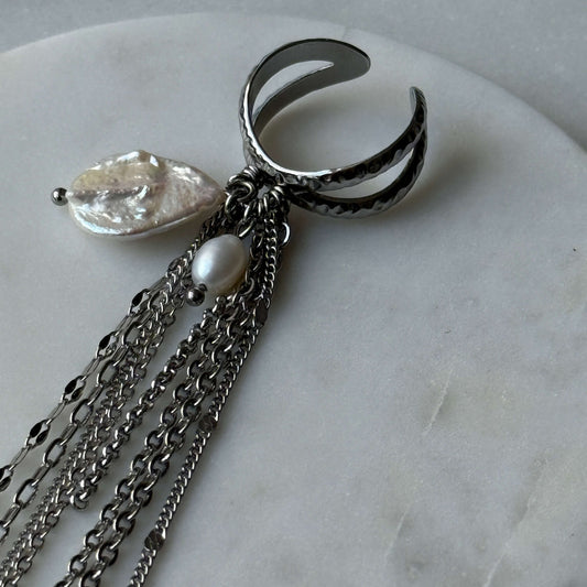 Cascade Silver Ring