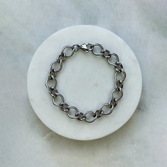 Silver Flow Bracelet