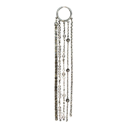 Single Earring With Crystals