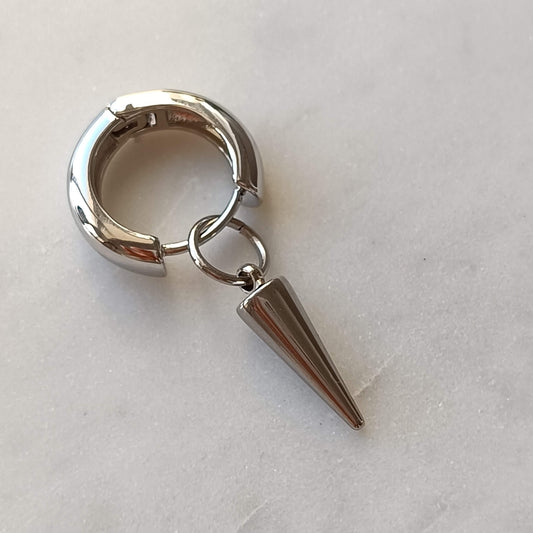 Sleek Cone Drop Charm