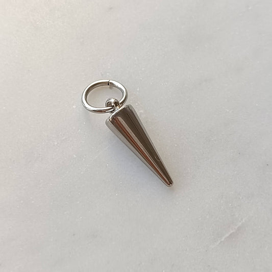 Sleek Cone Drop Charm