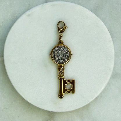 St. Benedict Key Pendant