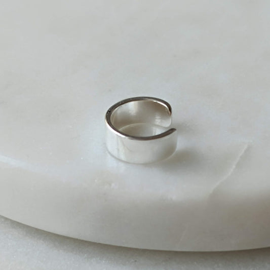 Sterling Silver Single Ear Cuff