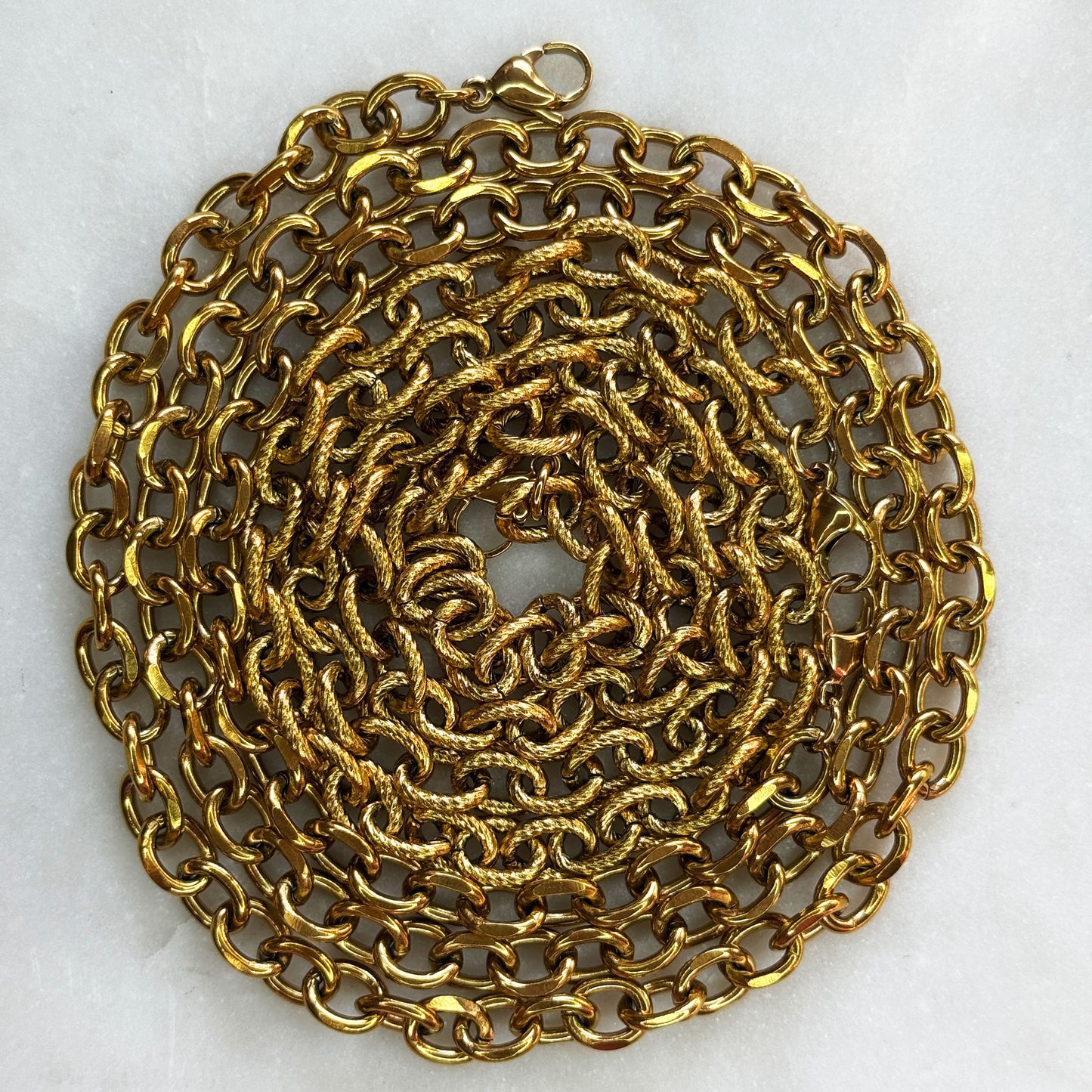 Two-Factor Gold Transformer Chain