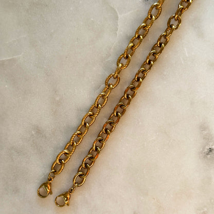 Two-Factor Gold Transformer Chain