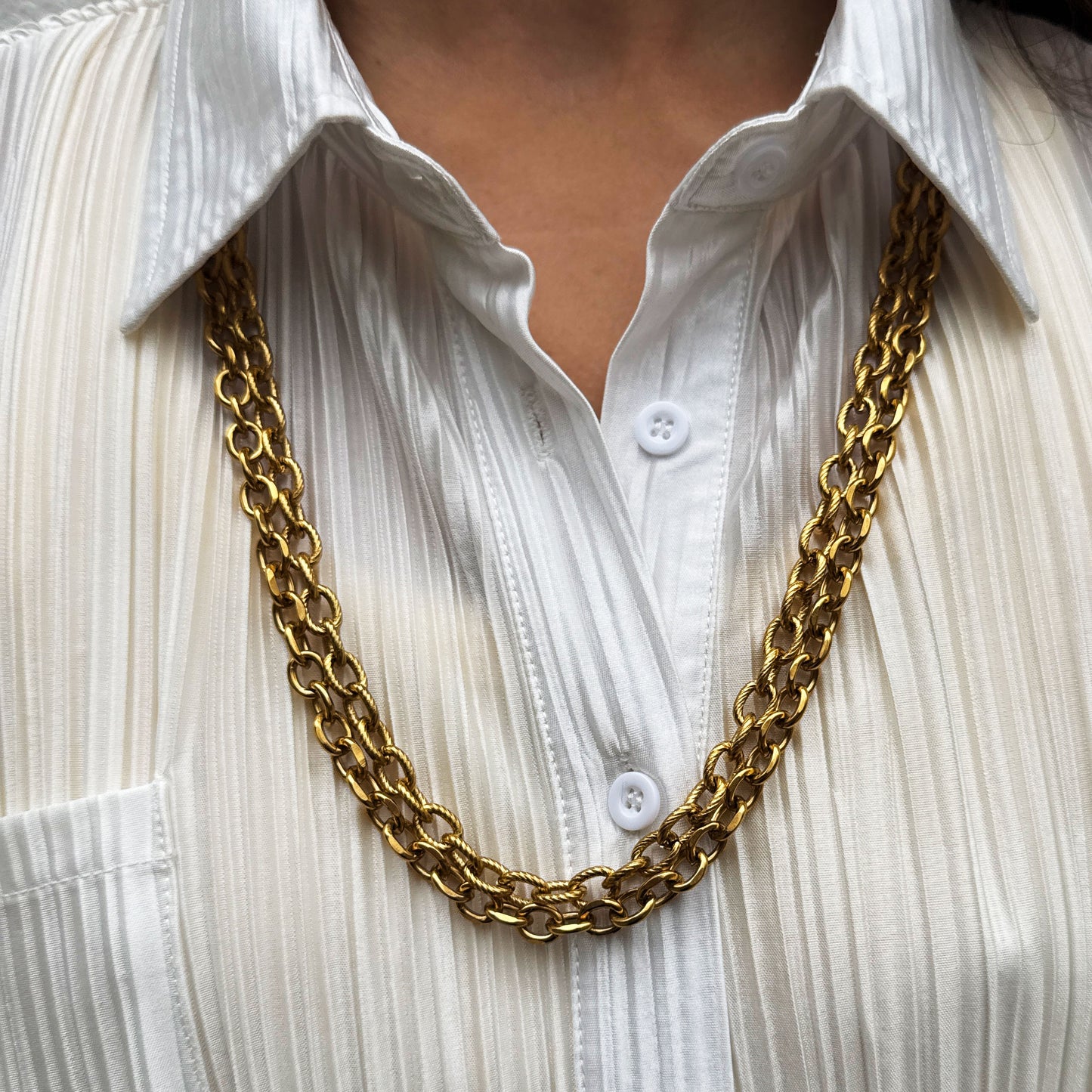 Two-Factor Gold Transformer Chain