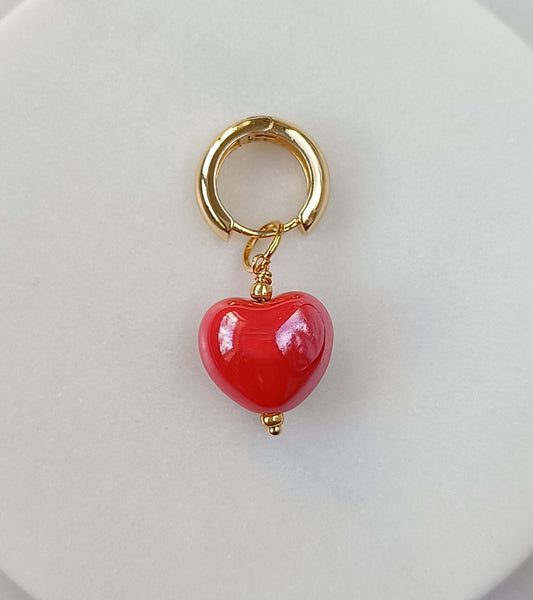 Vivid Amour Heart Charm