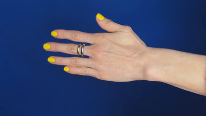 Dual Harmony Open Ring